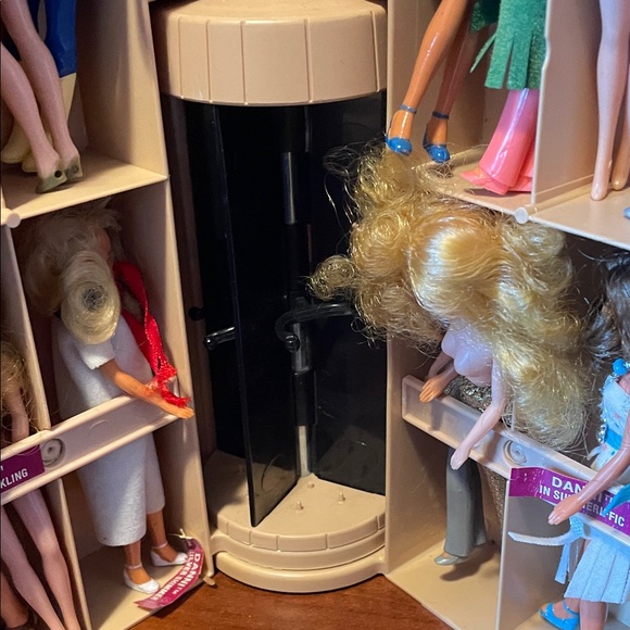 Kenner Glamour Gals Showplace Case Vintage lot mini dolls - Picture 10 of 16